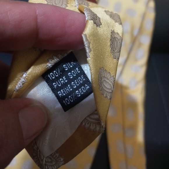 EL CORTE INGLES SILK TIE EMIDIO TUCCI DESIGNER.  CORBATA DE SEDA EL CORTE INGLES - Picture 4 of 8